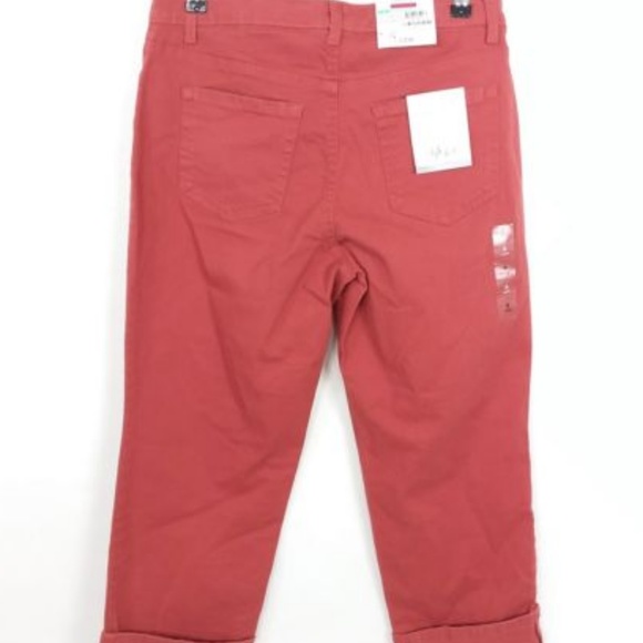 Style & Co Terracotta Capri Jeans NWT! - Picture 3 of 4
